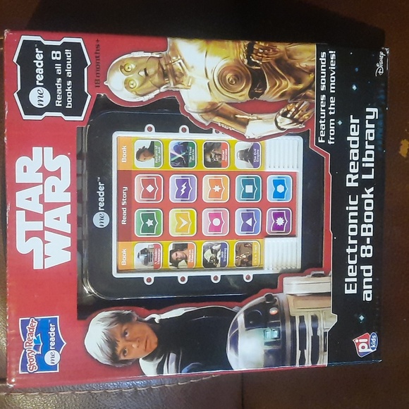 Star Wars Electronic Reader & 8-Book Library - Picture 1 of 4